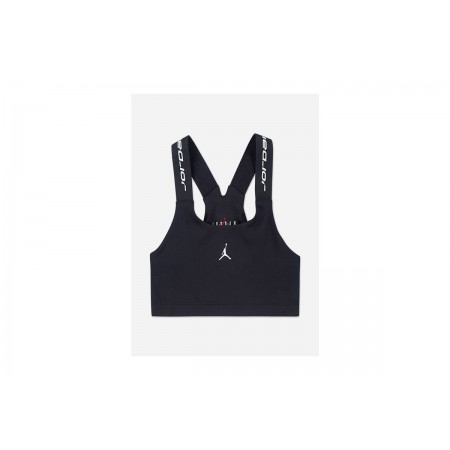 Jordan Dri-FIT Sports Παιδικό Μπουστάκι Μαύρο, Λευκό