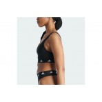 Adidas Performance Scoop Γυναικείο Bralette Μαύρο