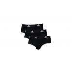 Adidas Performance Active Flex Cotton Brief Εσώρουχο Σλιπ 3-Τεμάχια (4A1M01 BLACK)