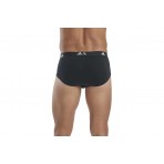 Adidas Performance Active Flex Cotton Brief Εσώρουχο Σλιπ 3-Τεμάχια (4A1M01 BLACK)