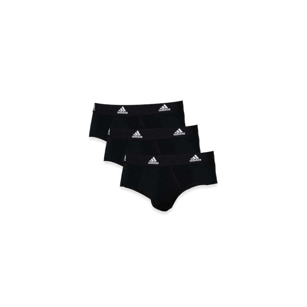 Adidas Performance Active Flex Cotton Brief Εσώρουχο Σλιπ 3-Τεμάχια (4A1M01 BLACK)