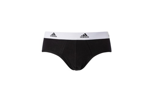 Adidas Performance Active Flex Cotton Εσώρουχο Σλιπ  3-Τεμάχια (4A1M01 BLACK-WHITE)