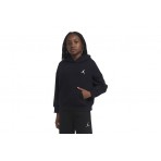 Jordan Brooklyn Essentials Παιδικό Φούτερ με Κουκούλα Μαύρο