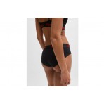 Hugo Brief Sporty Logo Γυναικείο Εσώρουχο String Μαύρο