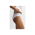 Hugo Brief Sporty Logo Γυναικείο Εσώρουχο String Λευκό