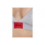 Hugo Triangle Red Label Γυναικείο Σουτιέν Γκρι
