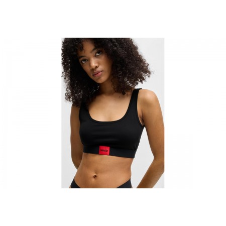 Hugo Red Label Γυναικείο Bralette Μαύρο