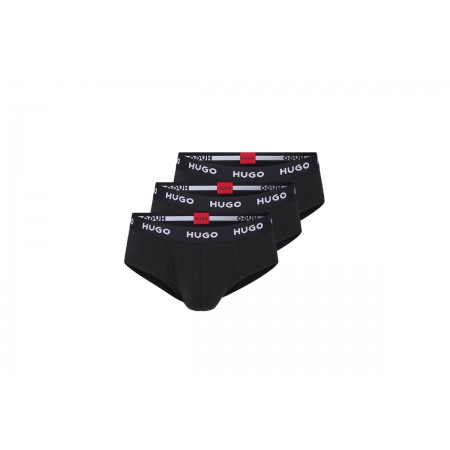 Hugo Hipbrief Tripletpack Εσώρουχο Σλιπ 3-Τεμάχια 