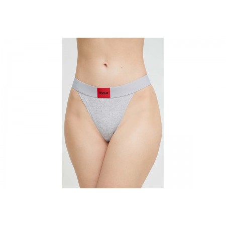 Hugo Red Label Γυναικείο Εσώρουχο String Γκρι
