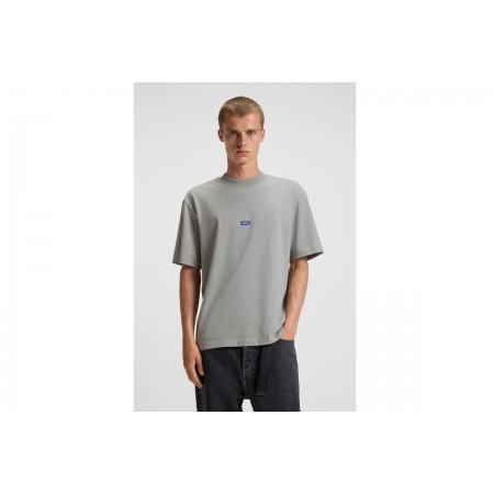 Hugo Nieros Ανδρικό Κοντομάνικο T-Shirt Γκρι