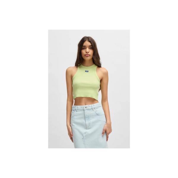 Hugo Baby Tank_B Crop Top Αμάνικο Γυναικείο (50511450 329)
