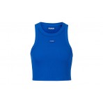 Hugo Boss Baby Tank B Γυναικεία Αμάνικη Crop Top Μπλούζα Ρουά