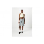 Hugo Baby Γυναικείο Αμάνικο Crop Top Κίτρινο