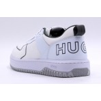 Hugo Boss Ανδρικά Sneakers Λευκά, Γκρι Ανοιχτά, Χακί