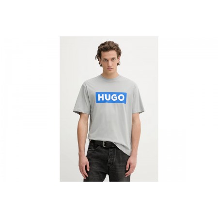 Hugo Nuwaffle Ανδρικό Κοντομάνικο T-Shirt Γκρι
