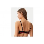 Hugo Triangle Sporty Logo Γυναικείο Εσώρουχο Σουτιέν Μαύρο