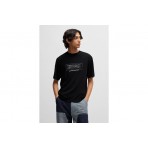 Hugo Nufrancos Ανδρικό Κοντομάνικο T-Shirt Μαύρο