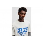 Hugo Nugocrea Ανδρικό Κοντομάνικο T-Shirt Λευκό