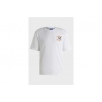 Hugo Nodiwp Ανδρικό Κοντομάνικο T-Shirt Λευκό