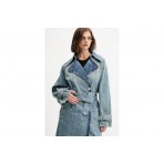 Hugo Garena_2_B In Blue Denim Καπαρντίνα Γυναικεία (50541545 436)