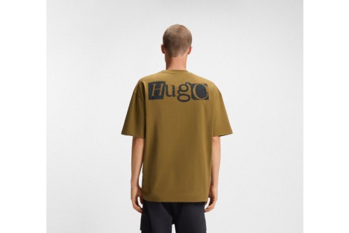 Hugo Nilte Puff-Print Logo T-Shirt Ανδρικό (50542810 352)