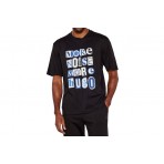 Hugo Notix Ανδρικό Κοντομάνικο T-Shirt Μαύρο