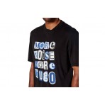 Hugo Notix Ανδρικό Κοντομάνικο T-Shirt Μαύρο