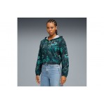 Puma Green Terrains Γυναικεία Πολυεστερική Ζακέτα με Κουκούλα