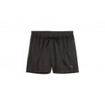 Puma League Jersey Γυναικείο Αθλητικό Σορτς Μαύρο