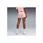 Puma League Jersey Γυναικείο Αθλητικό Σορτς Ροζ