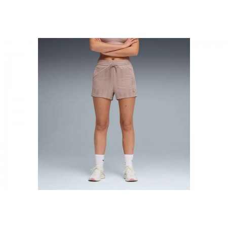 Puma League Jersey Γυναικείο Αθλητικό Σορτς Σάπιο Μήλο