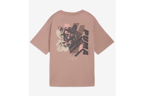 Puma Cat Graphic T-Shirt Γυναικείο (528490 88)