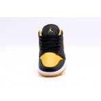 Jordan Air 1 Yellow Ochre Low Παπούτσια Μαύρα, Κίτρινα, Λευκά