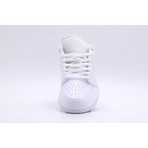 Jordan Air 1 Triple White Low Παπούτσια Λευκά