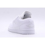 Jordan Air 1 Triple White Low Παπούτσια Λευκά