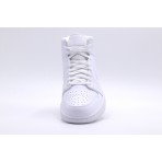 Jordan Air 1 Retro Mid Παπούτσια Λευκά