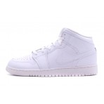Jordan Air 1 Mid Sneakers Λευκά