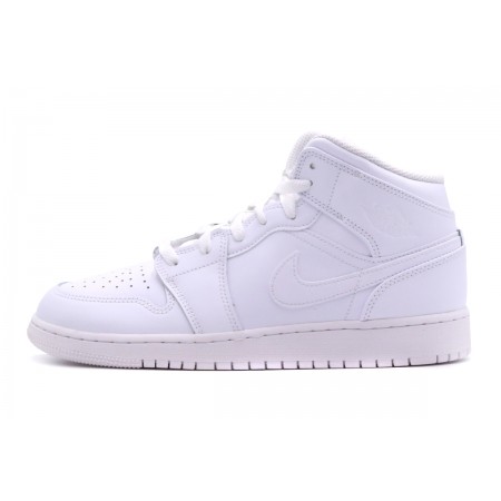 Jordan Air 1 Mid Sneakers Λευκά