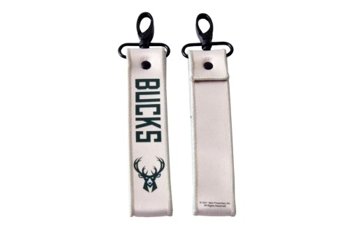 Back Me Up Nba Milwaukee Bucks Lanyard Μπρελόκ Μόδας (558-51515 BUCKS ECRU)