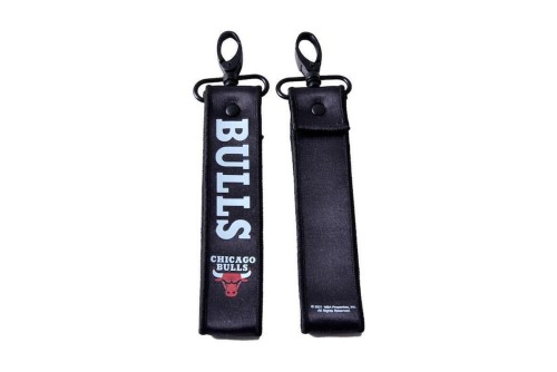 Back Me Up Nba Chicago Bulls Lanyard Μπρελόκ Μόδας (558-51515 BULLS BLACK)