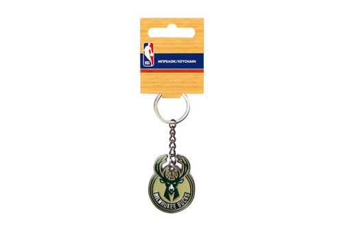 Back Me Up Nba Milwaukee Bucks Μπρελόκ Μόδας (558-51520 BUCKS)