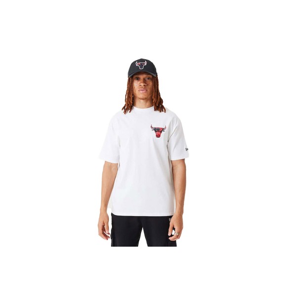 New Era Infill Team Chicago Bulls Nba Logo Os Tee Chibul T-Shirt Ανδ 