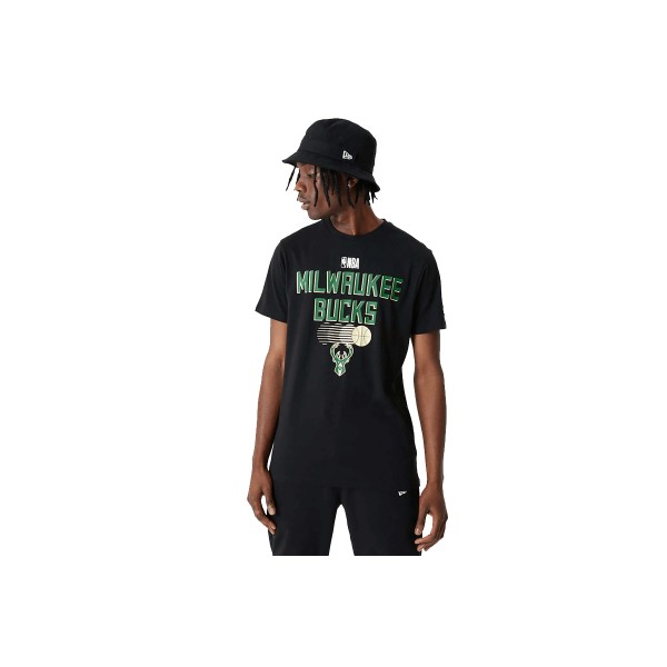 New Era Nba Team Graphic Tee Milbuc T-Shirt Ανδρικό 