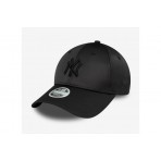 New Era New York Yankees Satin 9Forty Γυναικείο Καπέλο Snapback Μαύρο