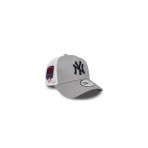 New Era New York Yankees Side Patch Trucker Καπέλο Snapback Γκρι, Λευκό