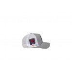 New Era New York Yankees Side Patch Trucker Καπέλο Snapback Γκρι, Λευκό