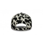 New Era New York Yankees MLB Cow 9Forty Καπέλο Strapback Λευκό, Μαύρο