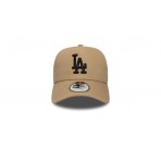 New Era Los Angeles Dodgers League Essentials Καπέλο Snapback Κάμελ, Μαύρο