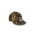 New Era New York Yankees MLB 9Twenty Leopard Καπέλο Strapback Καφέ, Μαύρο, Μπεζ