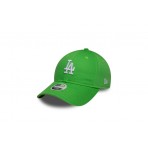 New Era Los Angeles Dodgers League Essentials Γυναικείο Καπέλο Πράσινο, Λευκό